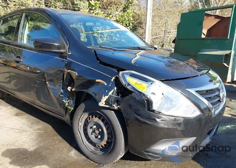 2018 Nissan Versa 1.6 S+ из США, поврежденный, VIN 3N1CN7AP1JL824700